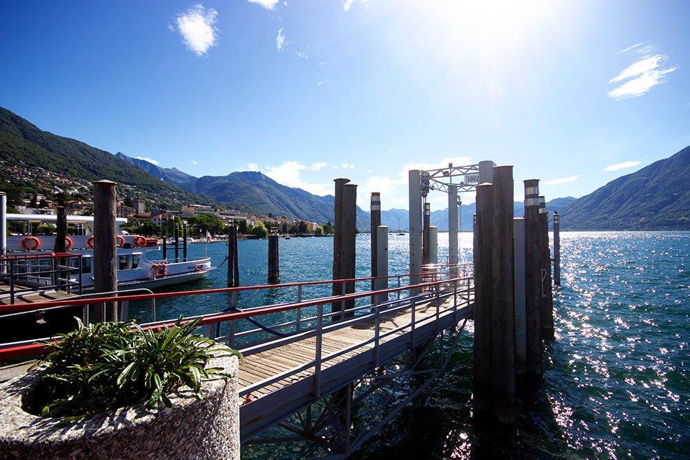 Hafen in Locarno